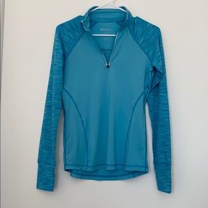Athletic Zip Up Top